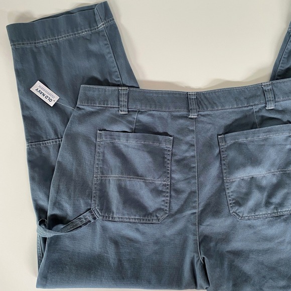 NWT Utilitarian Chic High Rise Straight Leg Carpenter Utility Pants 18 Y2K Chic - Picture 7 of 8